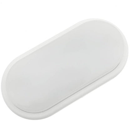 Aplique oval de luz LED Lámpara 220VAC IP65 8W 570 lumens luz día 6500K