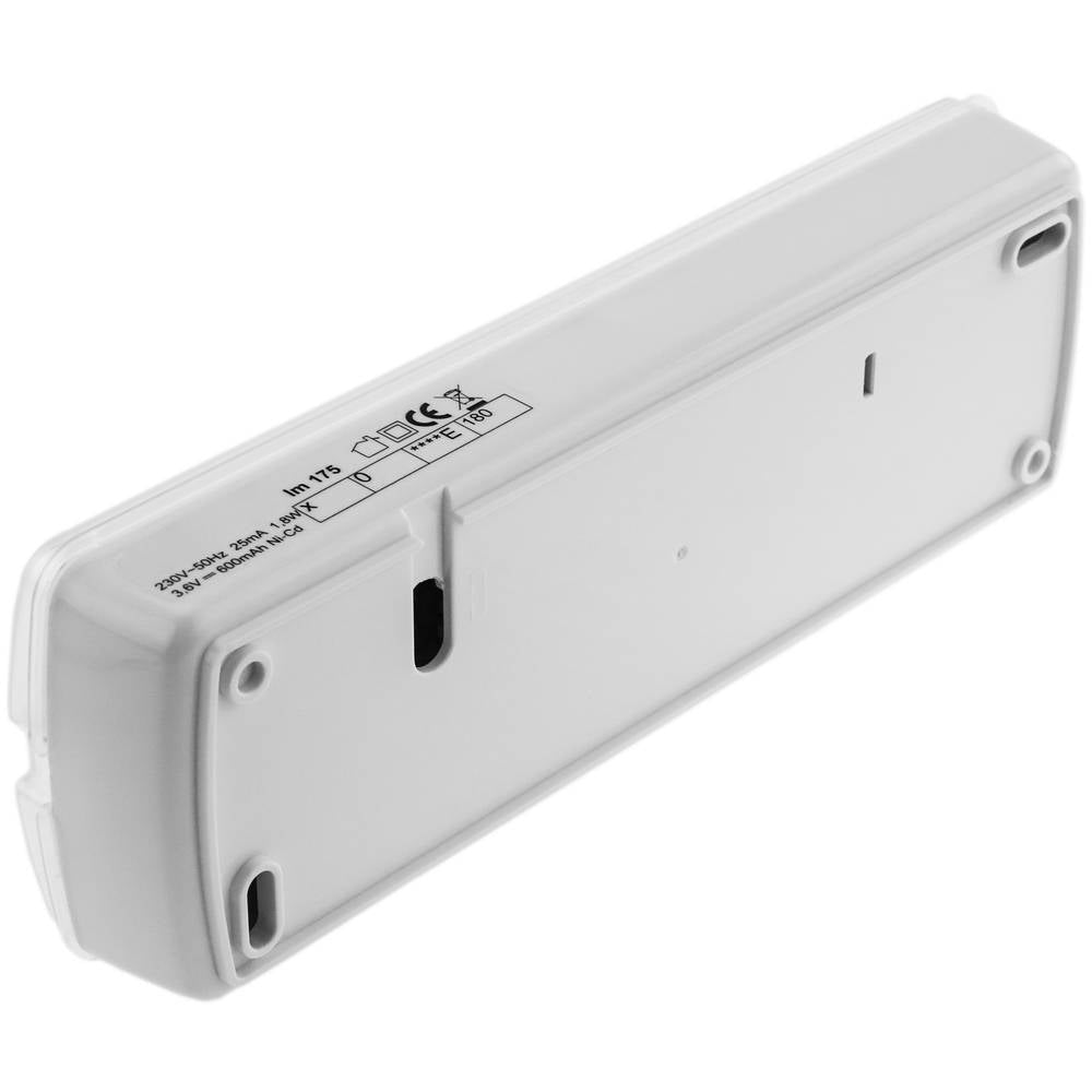 Luz de emergencia IP20 LED 220VAC 175 Lumen