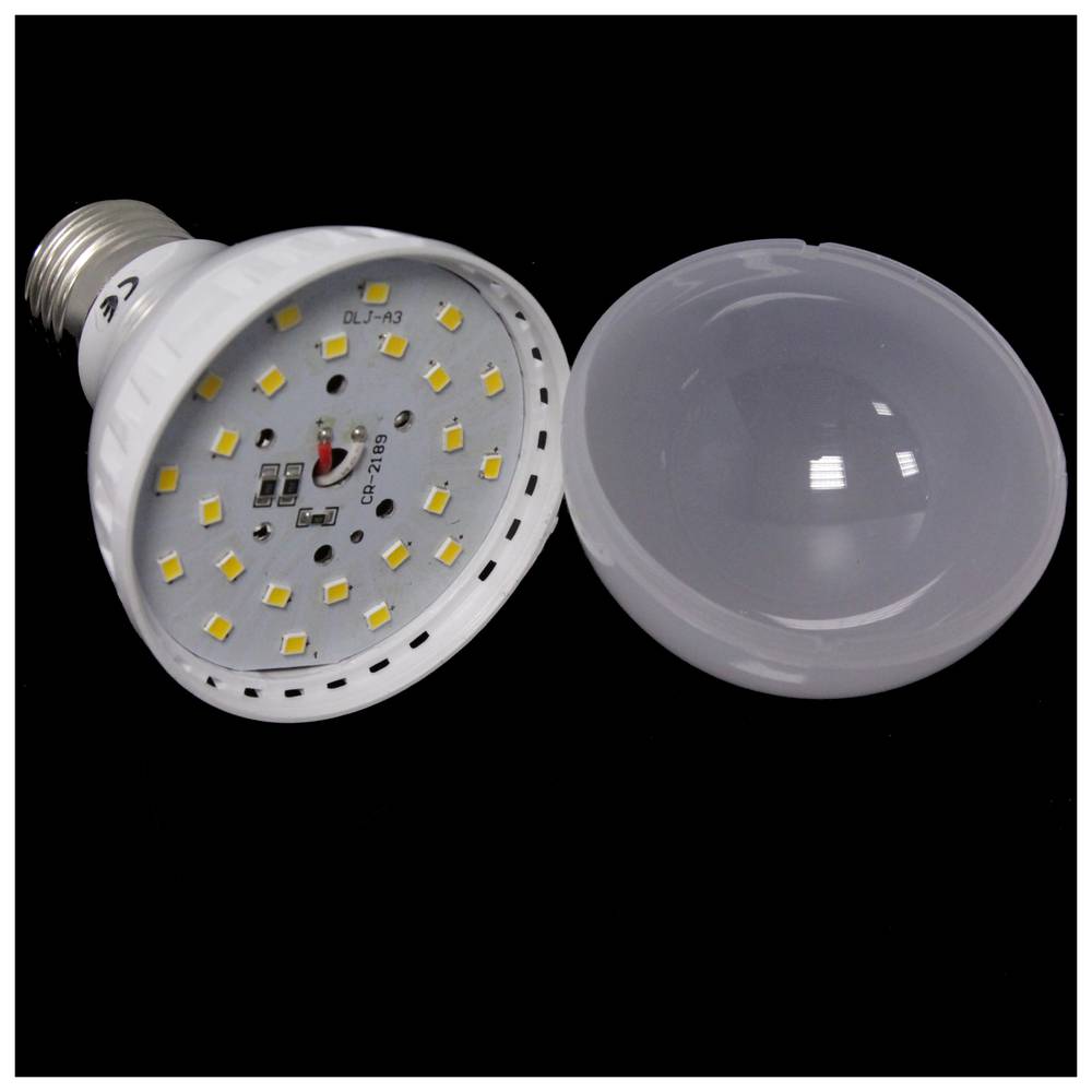 Bombilla LED G55 E27 230VAC 5W luz cálida 3000K