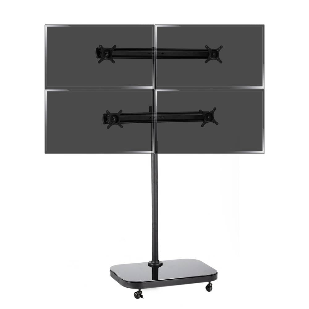 Soporte de TV VESA 50 75 100 para 4 pantallas en matríz 2x2