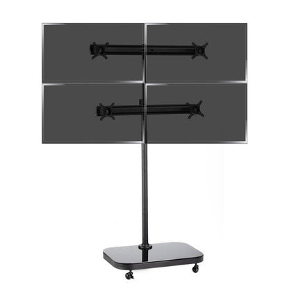 Soporte de TV VESA 50 75 100 para 4 pantallas en matríz 2x2