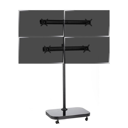 Soporte de TV VESA 50 75 100 para 4 pantallas en matríz 2x2