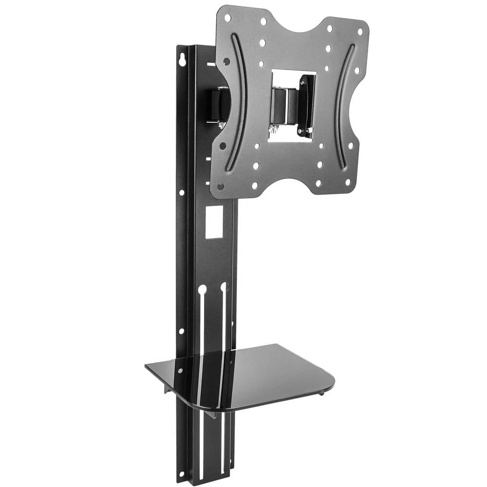 Soporte de pared para pantalla TV de 23' a 42' compatible VESA-100/200 con bandeja