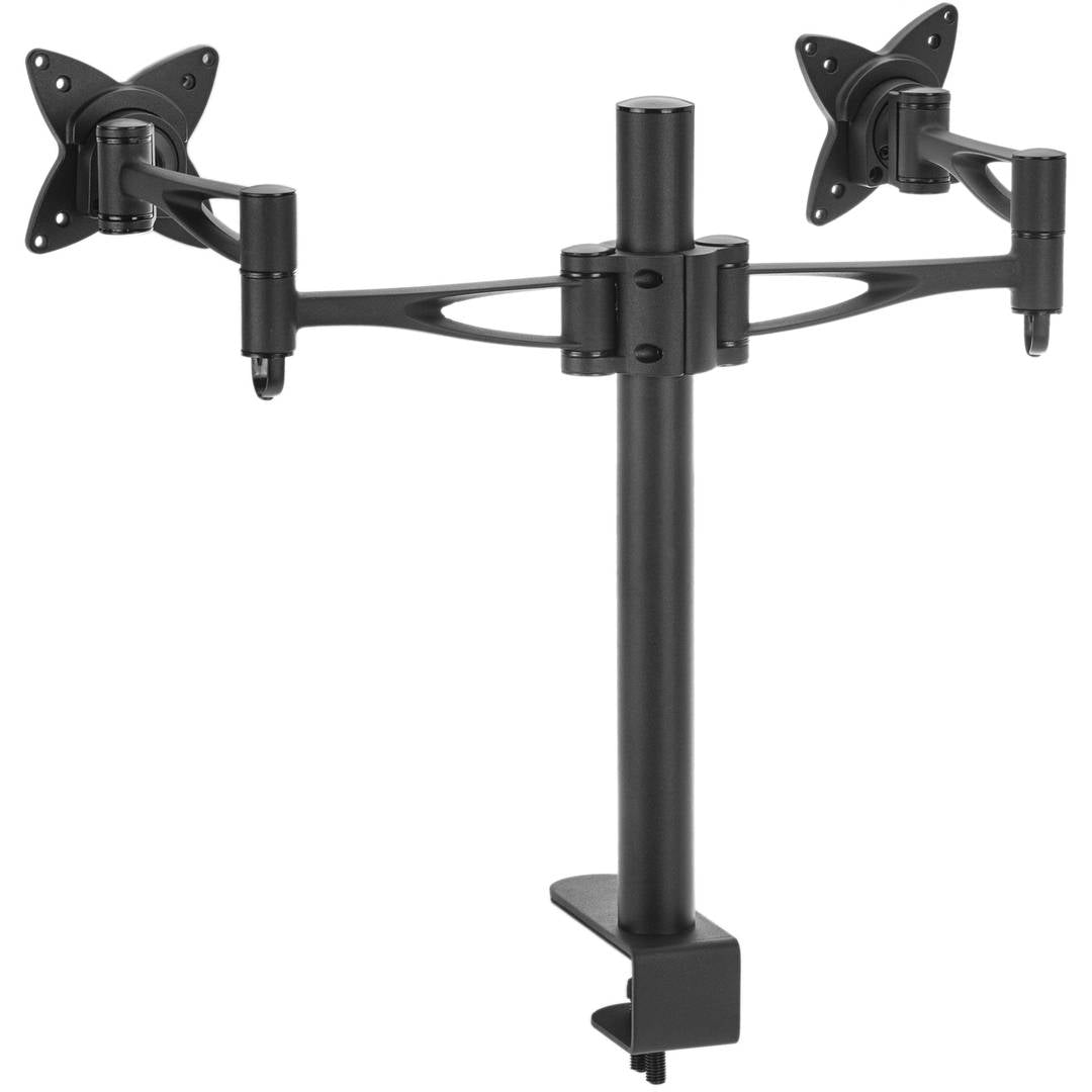 Soporte de mesa para 2 pantallas VESA 75/100 en horizontal