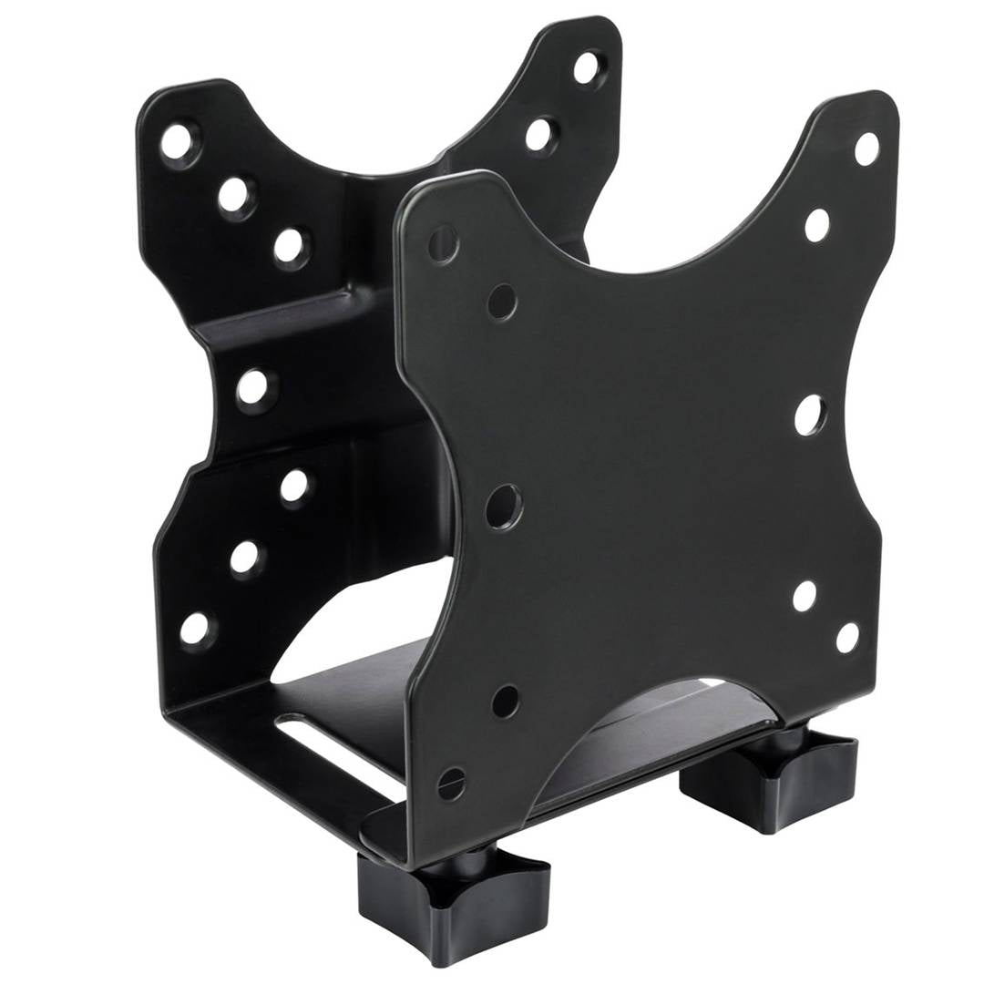 Soporte mini PC sobremesa para fijación a mástil VESA 50x50 75x75 100x100