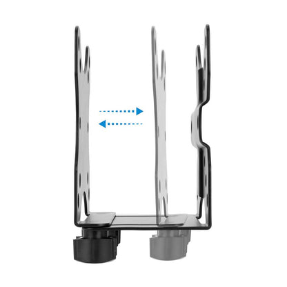 Soporte mini PC sobremesa para fijación a mástil VESA 50x50 75x75 100x100