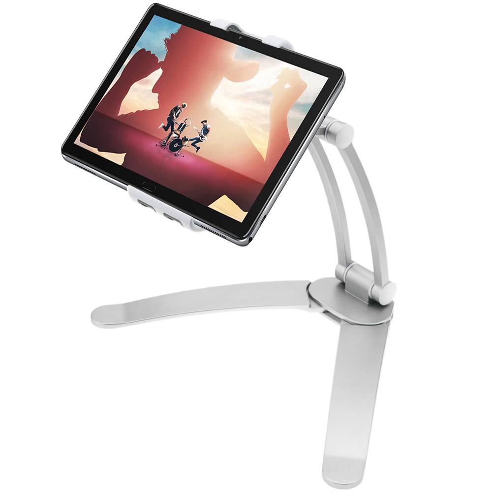 Soporte articulado de tablet de 7-11' para montaje en mesa pared y estanterías