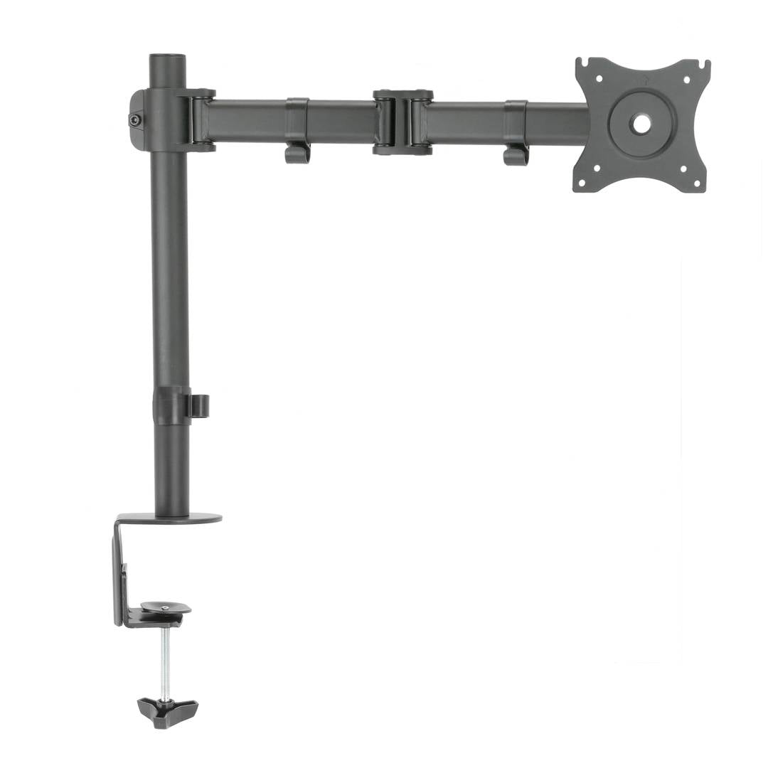 Soporte de mesa con brazo articulado y altura ajustable para pantalla hasta 27' VESA 75x75 100x100