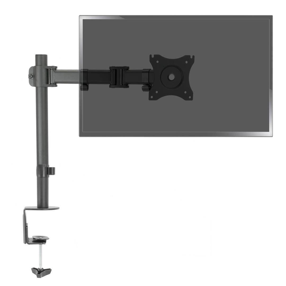 Soporte de mesa con brazo articulado y altura ajustable para pantalla hasta 27' VESA 75x75 100x100