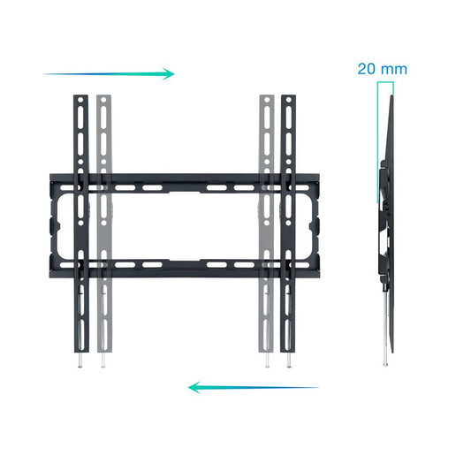 Soporte de pared para pantalla de 32' a 70' 45 Kg VESA hasta 400x400 mm