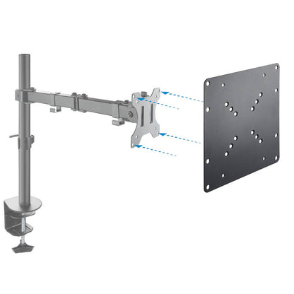 Adaptador fijo TOOQ para pantalla de 23” - 42” VESA 100x200, 200x100 y 200x200 mm