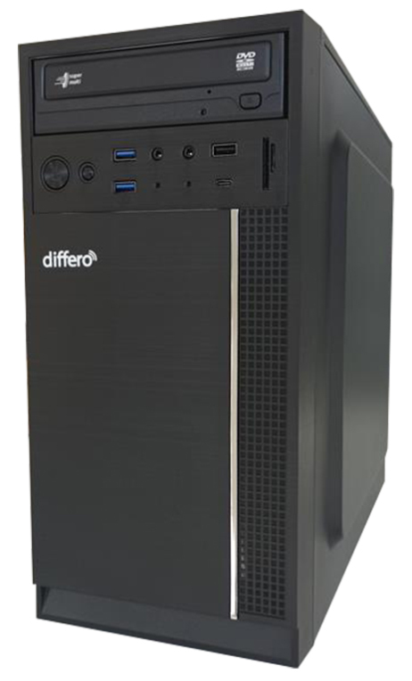 differo V15 I5 12400 8GB SSD 500 NVME DVD HPA3