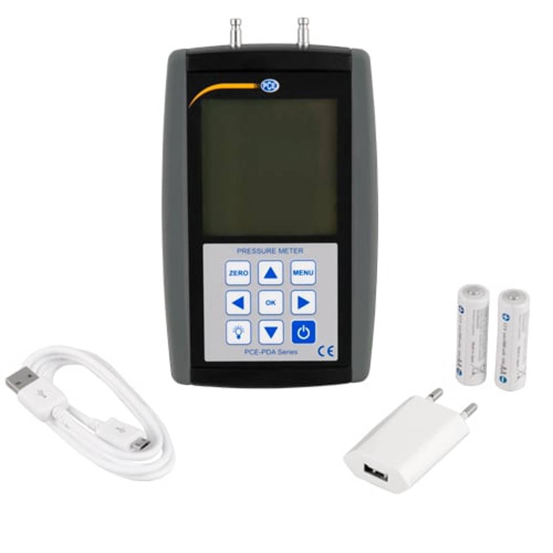 Anemómetro con tubo de pitot PCE-PDA 10L