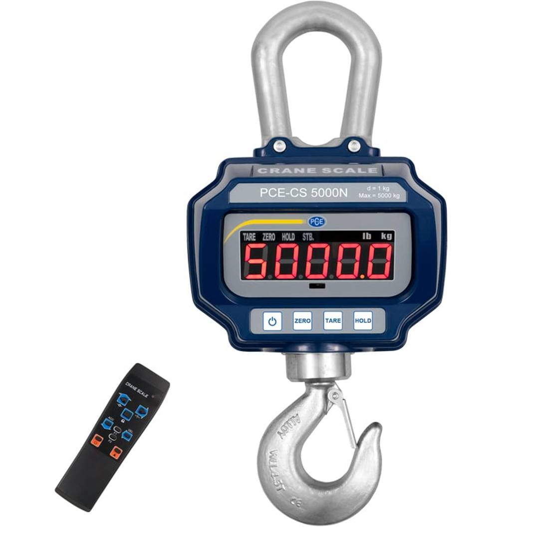 Dinamómetro PCE-CS 5000N