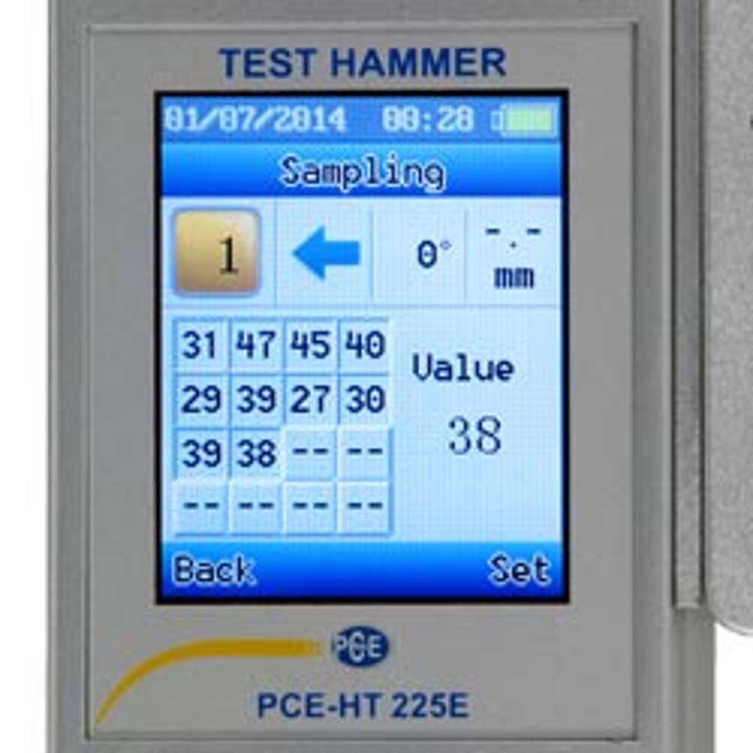 Esclerómetro PCE-HT 225E