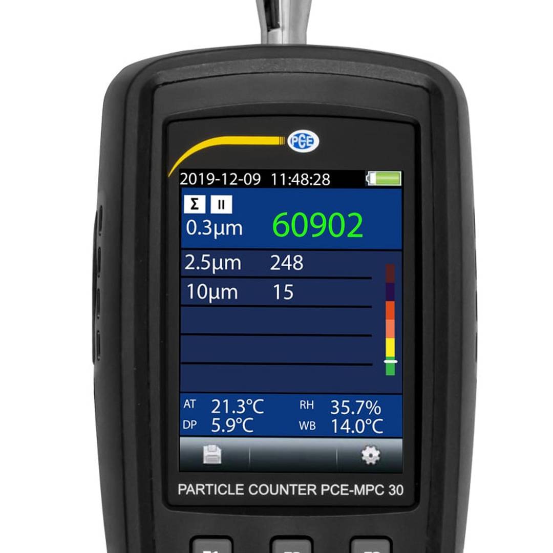Medidor de partículas PCE-MPC 30