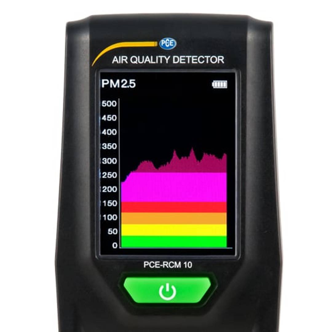 Medidor de partículas PCE-RCM 10