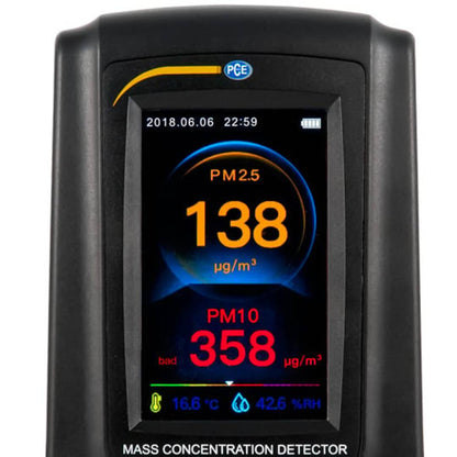 Medidor de partículas PCE-RCM 11