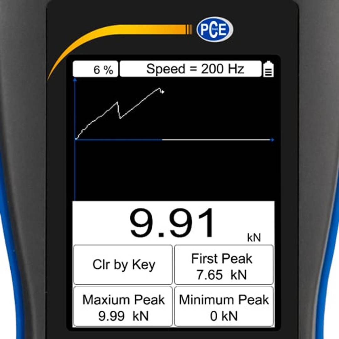 Dinamómetro PCE-DFG NF 10K