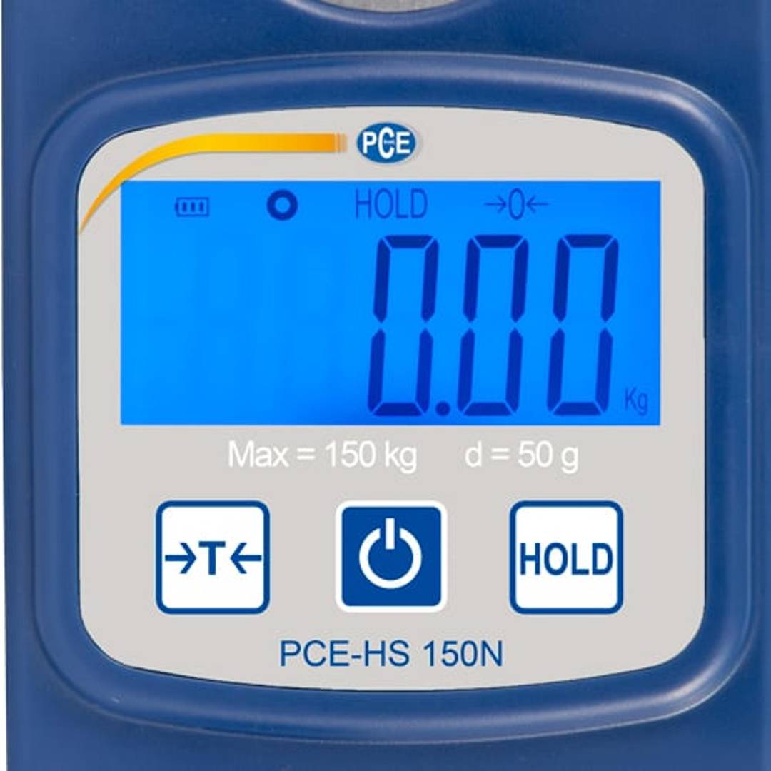 Balanza de carga PCE-HS 150N-ICA