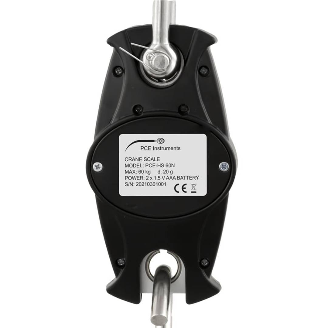Balanza de carga PCE-HS 60N