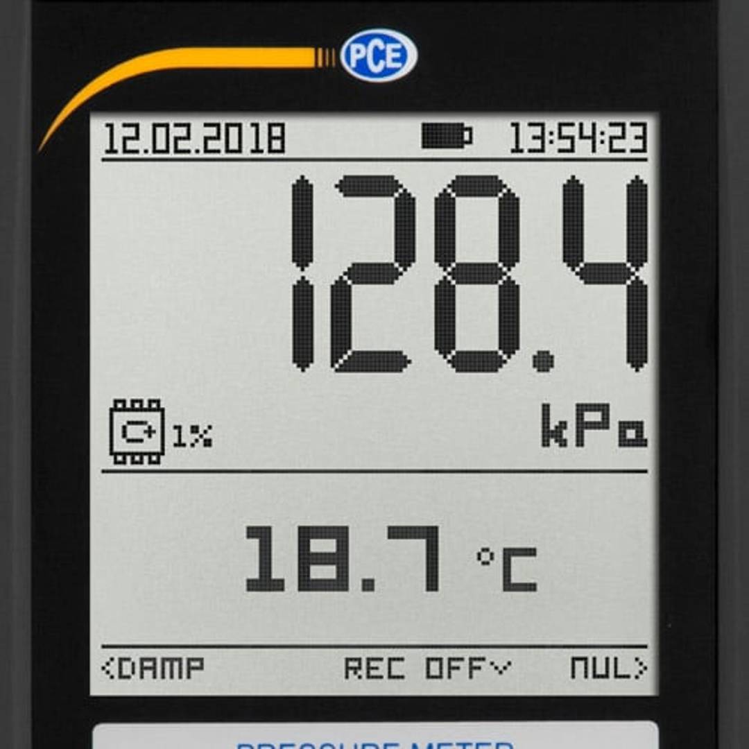 Manómetro PCE-PDA de 100L