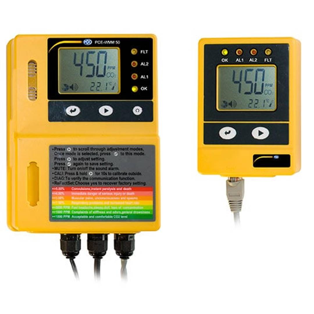 Medidor de gas PCE-WMM 50