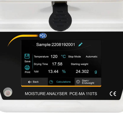 Balanza analítica PCE-MA 110TS
