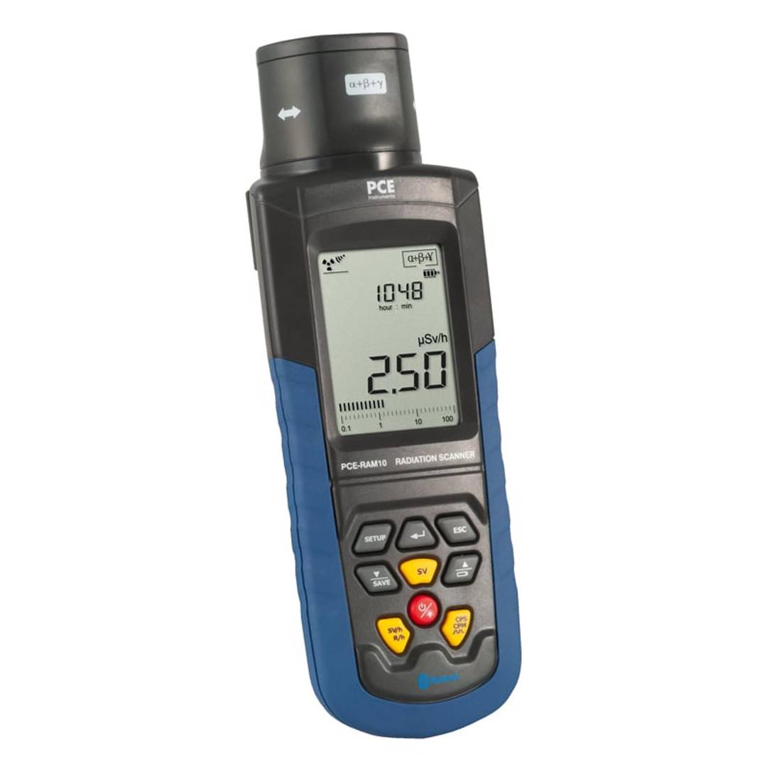 Medición de radioactividad PCE-RAM 10