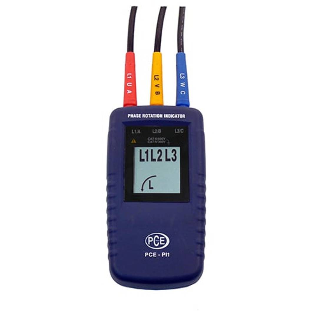 Medidor de rotacion de fase PCE-PI1