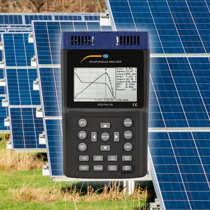Medidor fotovoltaico PCE-PVA 100