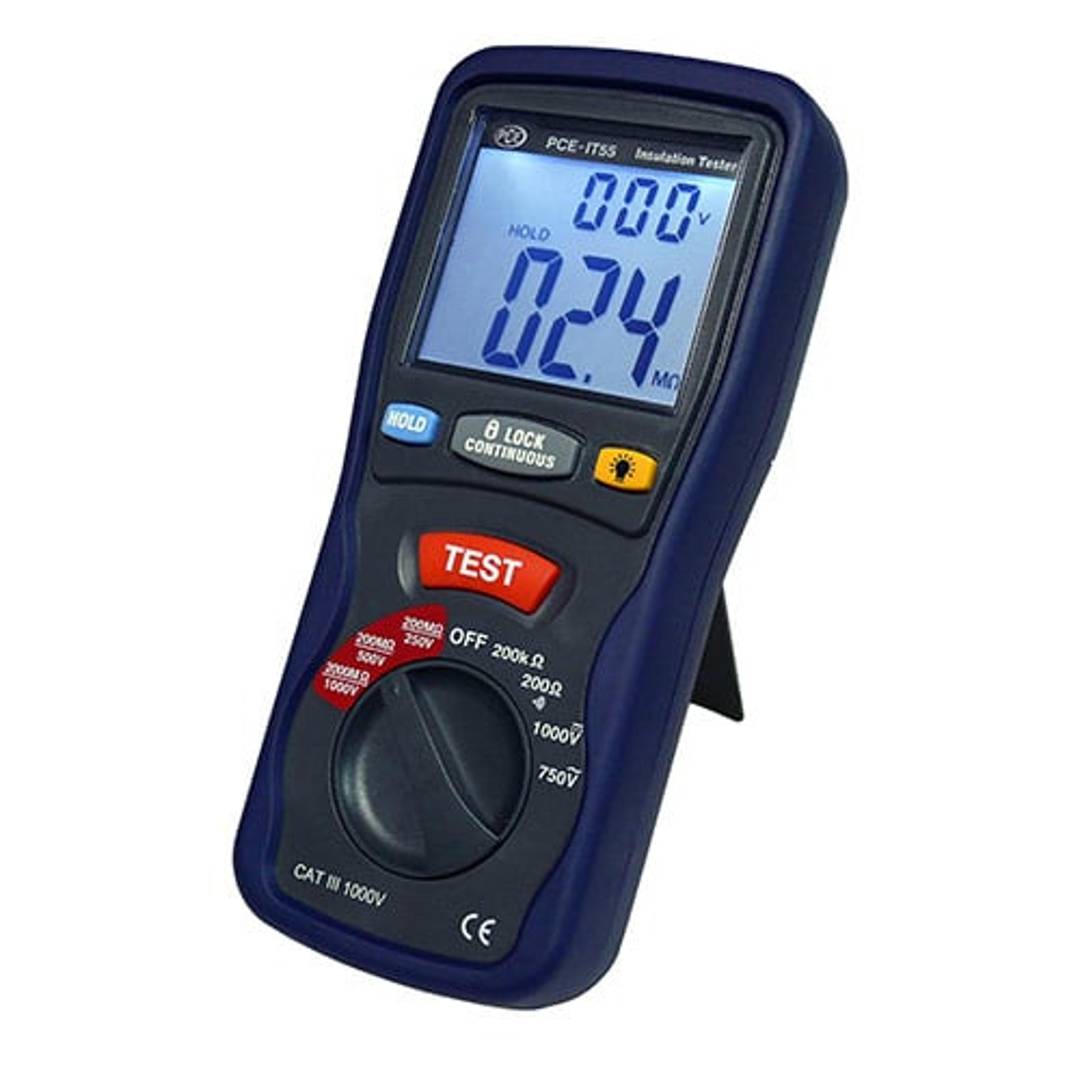 Medidor de aislamiento PCE-IT55