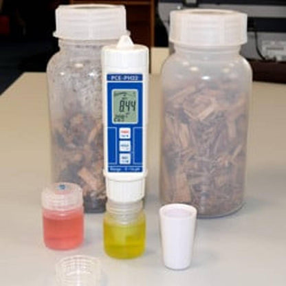 Medidor de pH para piscinas de agua salada PCE-PH 22