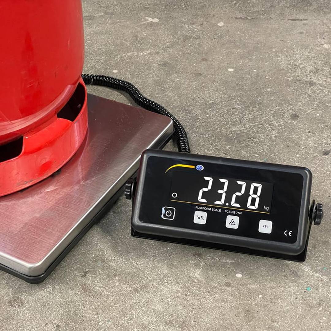 Balanza de plataforma PCE-PB 75N