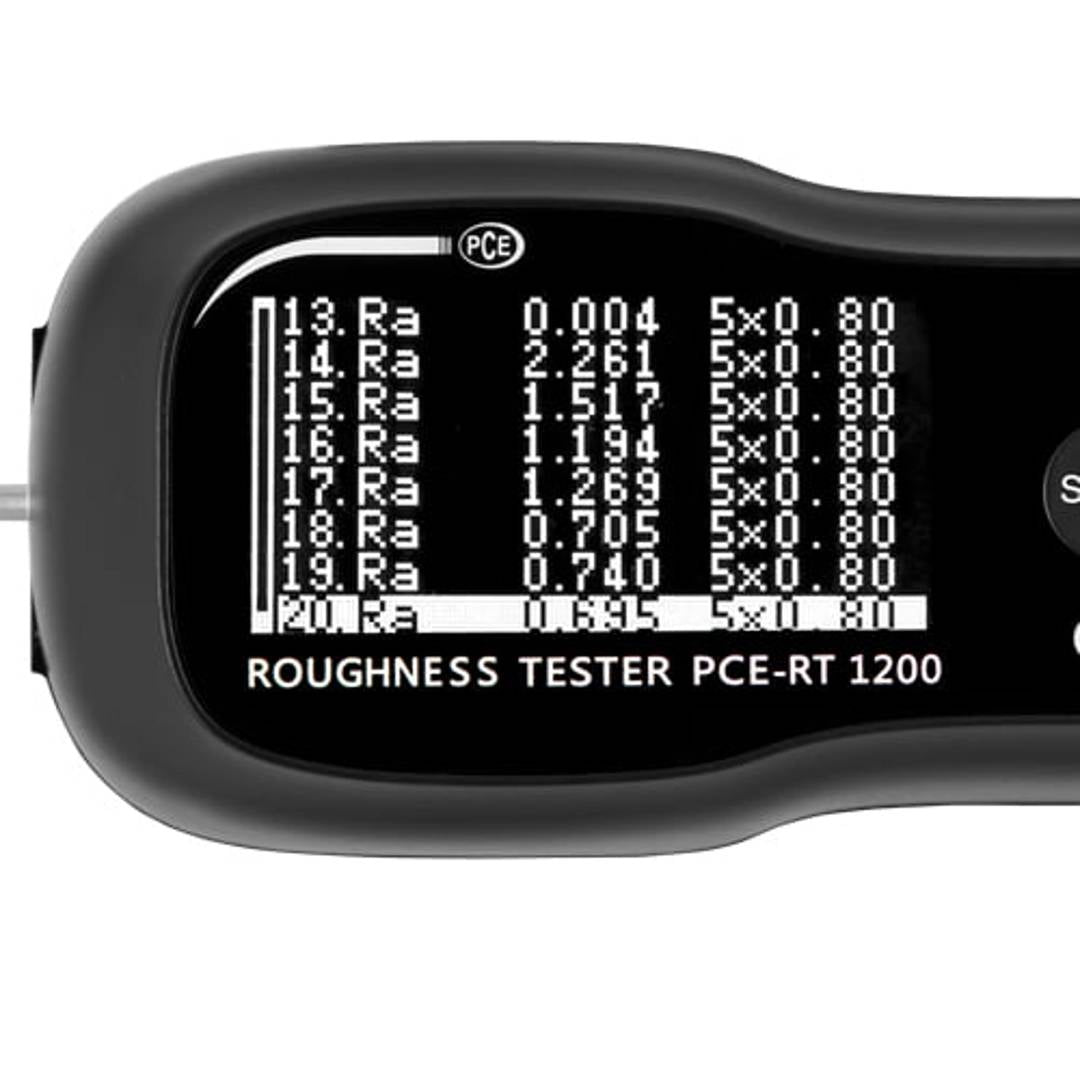 Rugosímetro PCE-RT 1200BT