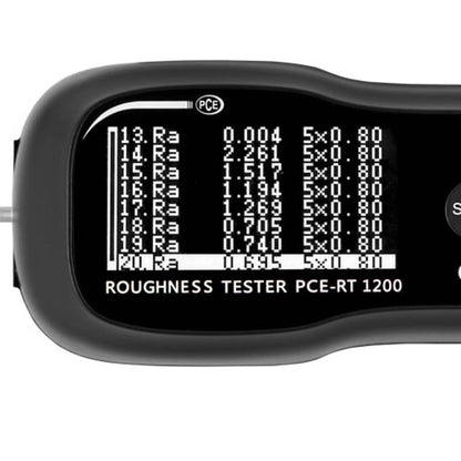 Rugosímetro PCE-RT 1200BT