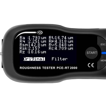 Rugosímetro PCE-RT 2000BT