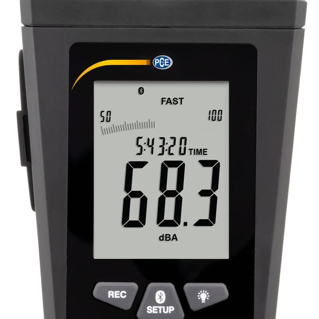Sonómetro Bluetooth PCE-323