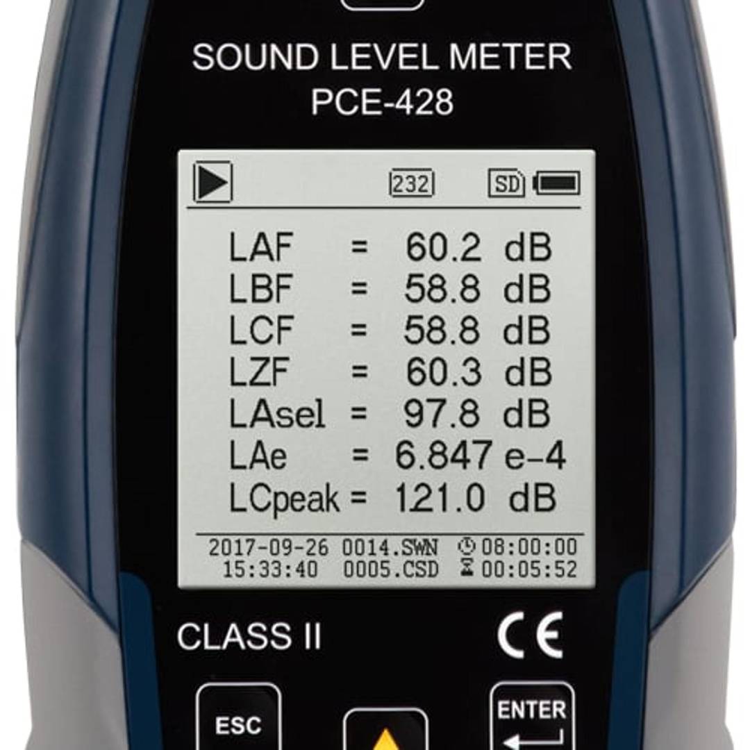 Sonómetro PCE-428