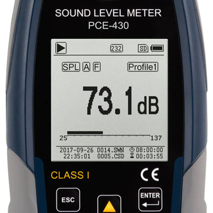 Sonómetro PCE-430