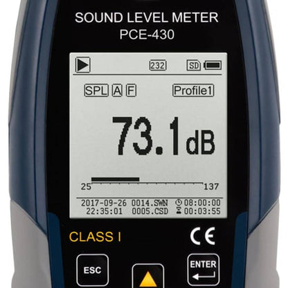 Kit de Sonómetro PCE-430-EKIT