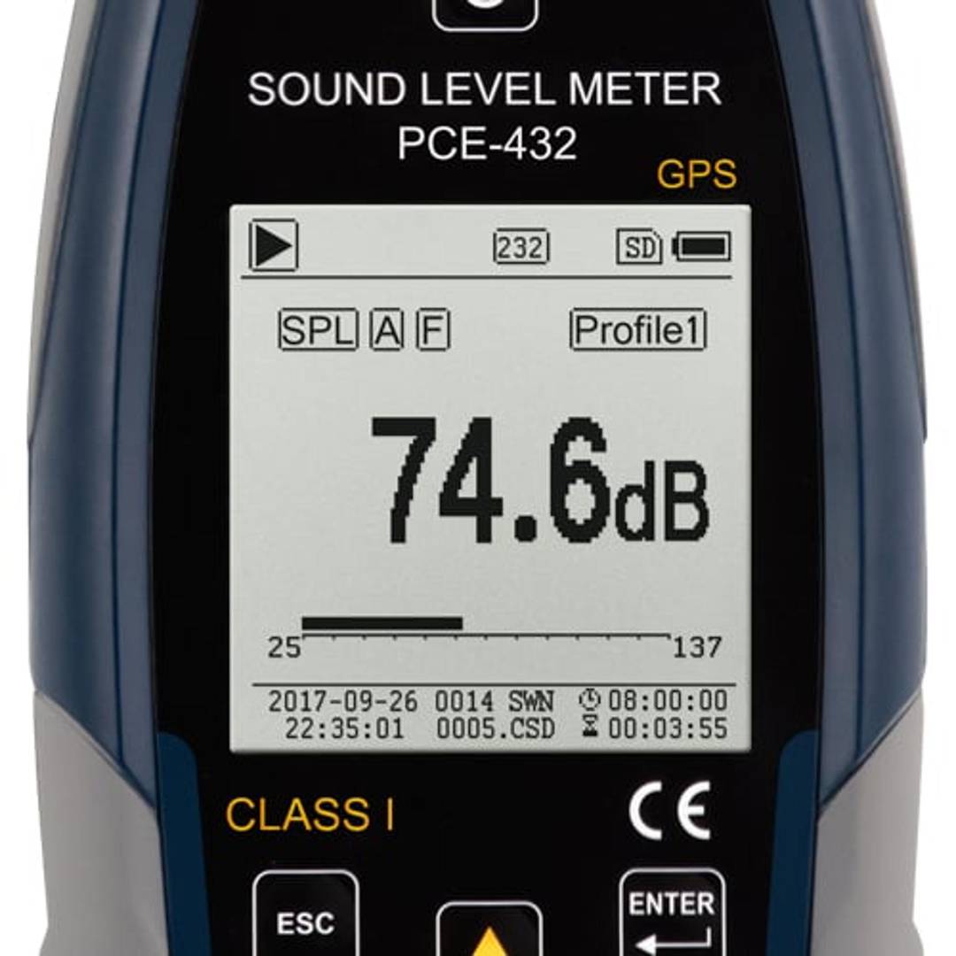 Sonómetro PCE-432