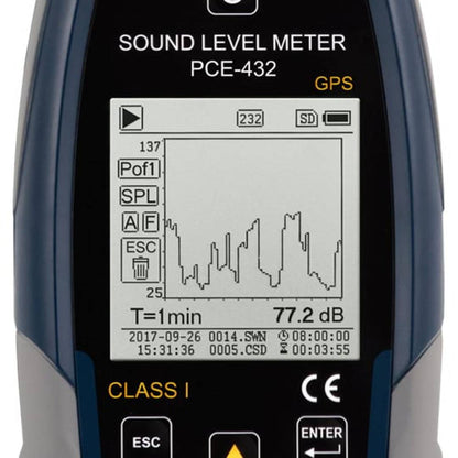 Kit de sonómetro PCE-432-EKIT
