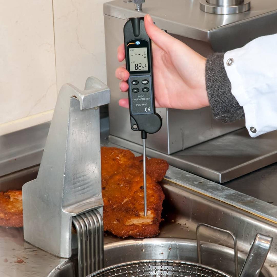 Termómetro para alimentos PCE-IR 80