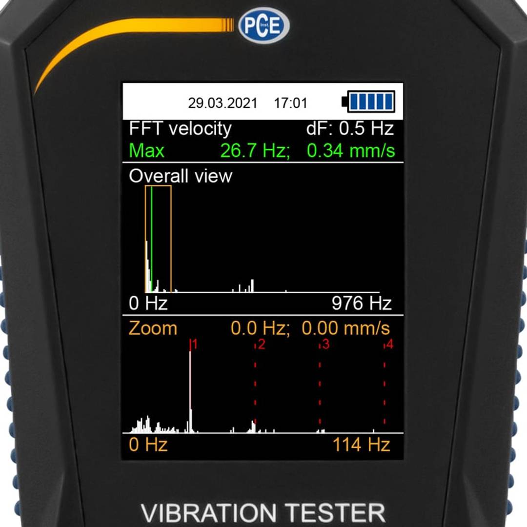 Vibrómetro PCE-VT 3900
