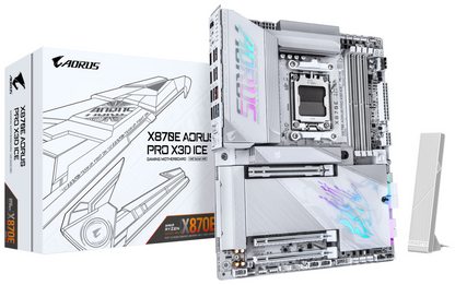 GIGABYTE X870E AORUS PRO X3D ICE Placa Base