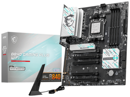 MSI B840 GAMING PLUS WIFI placa base AMD B840 Zócalo AM5 ATX