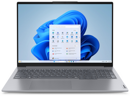 Lenovo ThinkBook 16 G7 ARP AMD Ryzen™ 5 7535HS Portatil 40,6 cm (16'') WUXGA 16 GB DDR5-SDRAM 512 GB SSD Wi-Fi 6 (802.11ax) Windows 11 Pro Espanol Gris