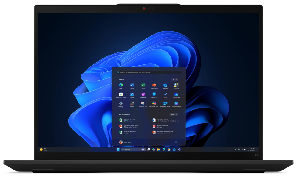 Lenovo ThinkPad L16 Gen 2 (Intel) Intel Core Ultra 5 225U Portatil 40,6 cm (16'') WUXGA 16 GB DDR5-SDRAM 512 GB SSD Wi-Fi 6E (802.11ax) Windows 11 Pro Negro Espanol