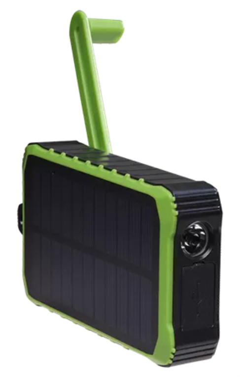 Denver PSO-10012 bateria externa Polimero de litio 10000 mAh Negro, Verde claro